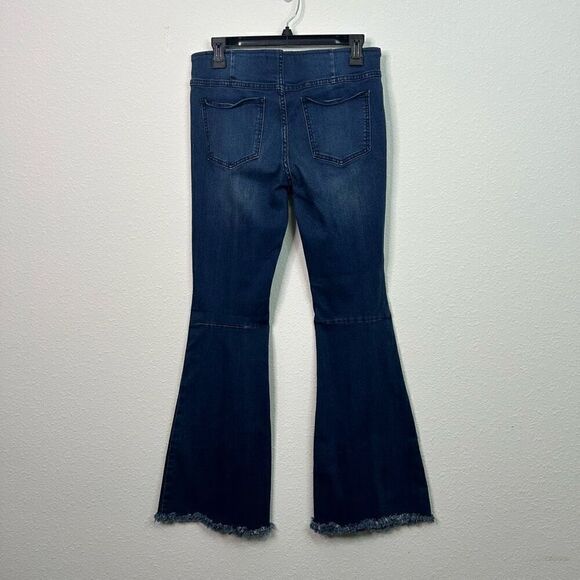Free People Women’s Dark Wash Flare Penny Pull On Jeans Size 29 - Picture 7 of 15
